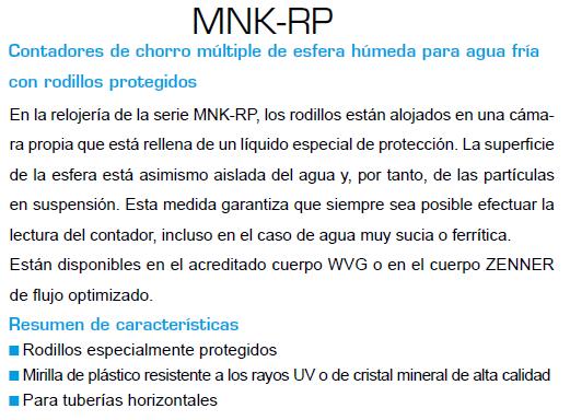 CAUDAL-AGUA/MNK/MNK-RP-specs