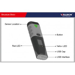 AO-SSN-11 USB Interface LCD Display Temperature Data Logger