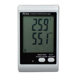 AO-DWL-20 Gravador de Dados de Umidade e Temperatura USB com Grande LCD e Luz e Alerta Sonoro