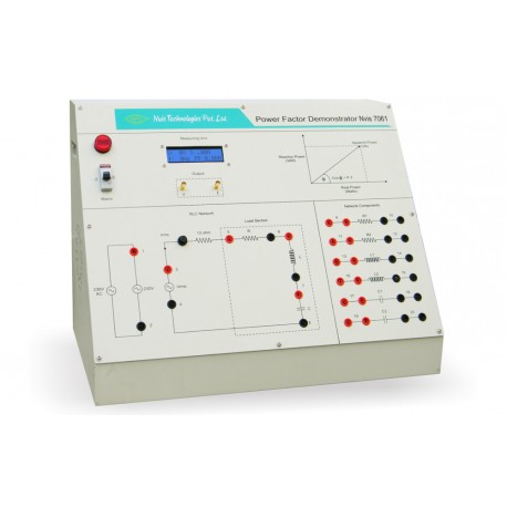 Nvis 7061 Laboratorio para Demostrador de Factor de Potencia