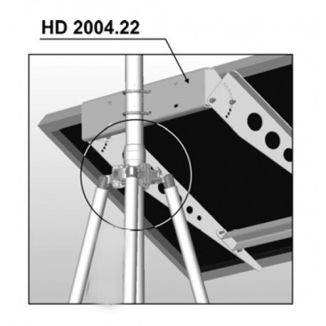 HD2004.22 Pole mount kit