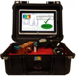 StellarCASE-Raman Analisador Portátil Raman System para ID de Material e Espectroscopia Raman