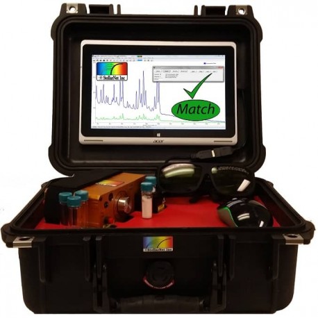 StellarCASE-Raman Analyzer Portable Raman System for Material ID and Raman Spectroscopy