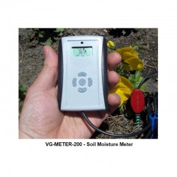 VG-METER-200-USB  Medidor Humedad del Suelo/Luz/Temp Profesional (USB) con sensor VH400 integrado