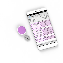 Tempo Disc Bluetooth Sensor de Movimiento y Choque y Registrador