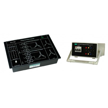 Nvis 7203 Laboratorio Controlador de Voltaje Trifásico de AC