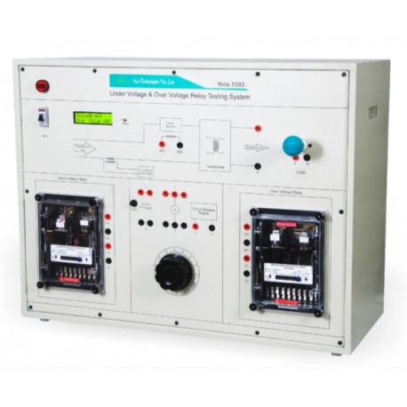 Nvis 7093 Laboratorio para Sistema de Prueba de Relés de Voltaje y Sobrevoltaje