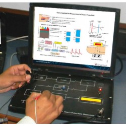 Scientech2357 TechBook para a Medição da Frequência Cardíaca (Método de Transmissão)