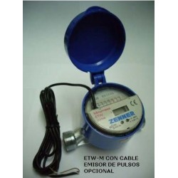 ETKD/ETWD Contador de Caudal de Agua de chorro único y esfera seca para agua fría y caliente