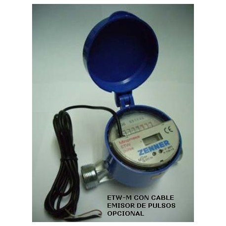 ETW-M Contador de Caudal Agua Caliente