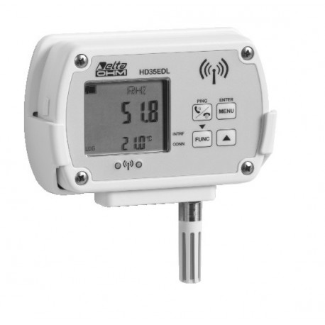 HD 35ED 1N TV Registrador de datos Inalámbrico de Temperatura y Humedad