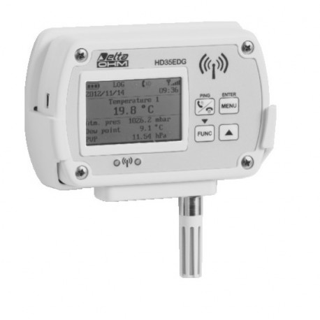 HD 35ED 14bN TVI Registrador de datos Inalámbrico de Temperatura, Humedad y Presión Atmosférica