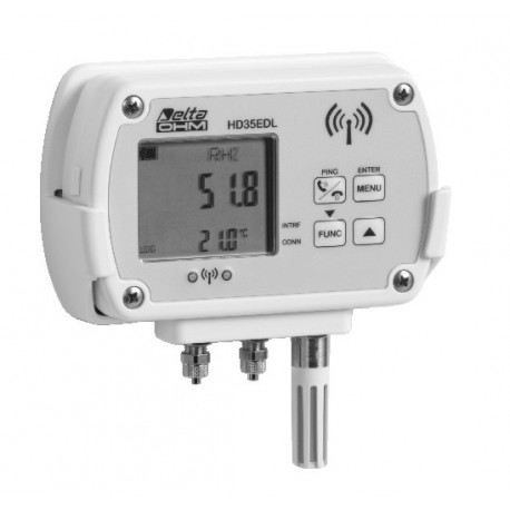 HD 35ED 1N4r5 TV Temperature, Humidity and Differential Pressure Wireless data logger