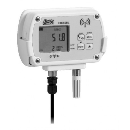 HD 35ED 1NUB TCV Registrador de datos Inalámbrico de Temperatura, Humedad e Irradiancia UVB