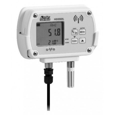 HD 35ED 1NUC TCV Registrador de dados sem fio de Irradiância de Temperatura, Umidade e UVC