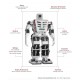 HBE-Robonova AI II Robot Humanoide