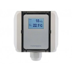 FS5020 Flow transducer for duct, laminar airflow and temperature, active output (0-10V or 4-20mA)