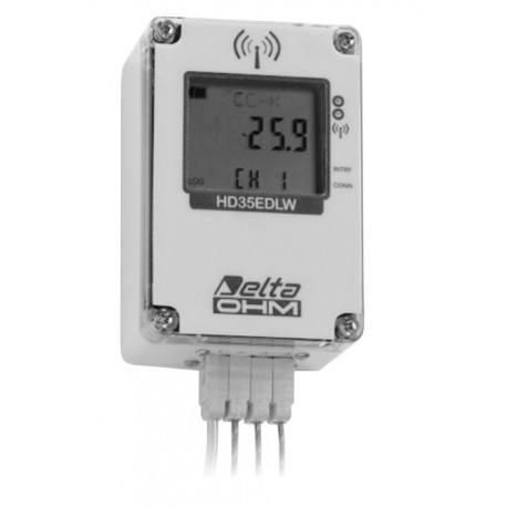 HD 35EDW K/4 TC Temperature Wireless Data Logger