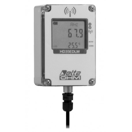 HD 35EDW 14b7P TC Registrador de datos Inalámbrico de Temperatura, Humedad y Presión Atmosférica