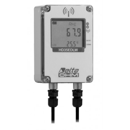 HD 35EDW 1NP TC Rainfall Quantity, Temperature and Humidity Wireless Data Logger