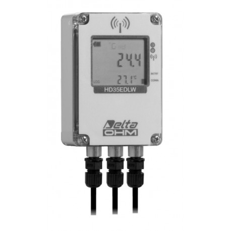 HD 35EDW WBGT Wireless Data Logger for the Analysis of the WBGT (Wet Bulb Globe Temperature)