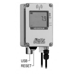 HD 35EDWP TC-ALM Registrador de Datos Inalámbrico de Cantidad de Lluvia (con salida de contacto de alarma)