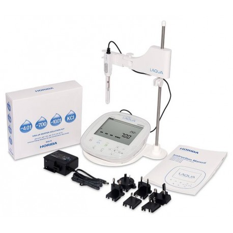 pH1100-S Kit de Medidor de Sobremesa de LAQUA para la Calidad del Agua