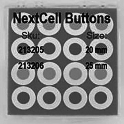 Célula de botão NextCell compatível com eletrólito