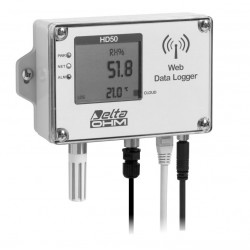 HD 50 1NI… TCV Registrador de Dados de Temperatura, Umidade e Iluminação