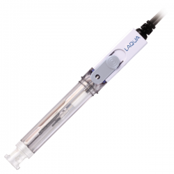 9631-10D Electrodo LAQUA de pH 3 en 1 con Cuerpo de Plástico (para Muestras de Ácido Fluorhídrico o HF)