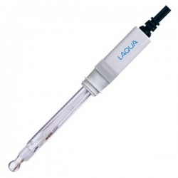 6367-10D Electrodo LAQUA de pH 3 en 1 con Cuerpo de Vidrio (Medida de pH de Alta Precisión)