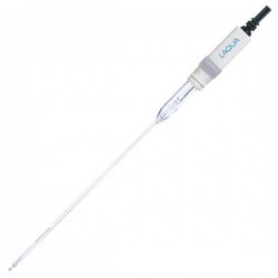 6069-10C pH Electrode Combined Refillable Micro Tube with Glass Body (for Very Slender Test Tubes) for LAQUA