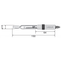 2565A-10T LAQUA pH Electrode Type of Double Union (Reference Electrode of Half Double Stack Cell)