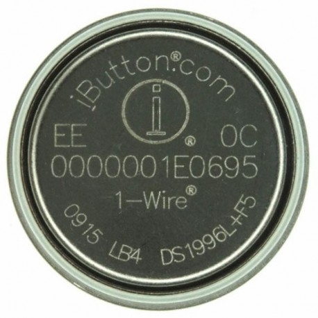 DS1996L-F5 iButton de Memoria Plus Time 64-kbit