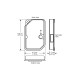 CX502 Registrador de Datos de Temperatura de un Solo Uso InTemp Bluetooth Low Energy de 90 días