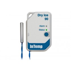 CX602 Registrador para Hielo Seco InTemp (-200° a 50°C). Registrador de Datos de Un Solo Uso