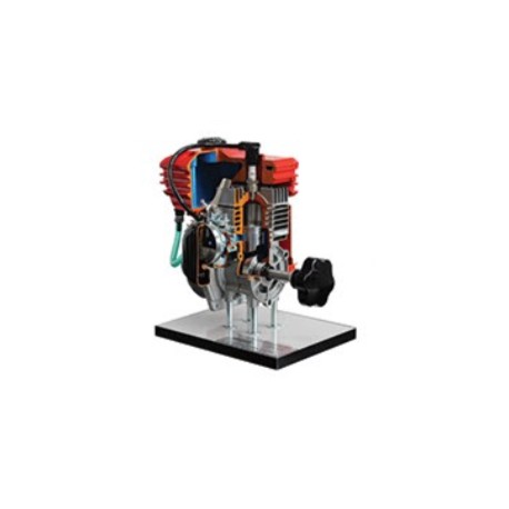 AE37450 2 Stroke Petrol Engine Cutaway Model