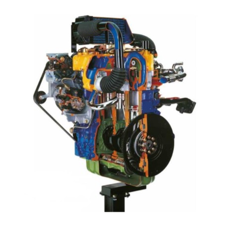AE36010 Motor CHRYSLER Turbo Diesel 16 Válvulas com Intercooler (Common-Rail) (Suporte com Rodas) - Elétrico