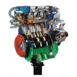 AE36015 8 Valve Engine with Turbo Diesel Common-Rail Cutaway Model