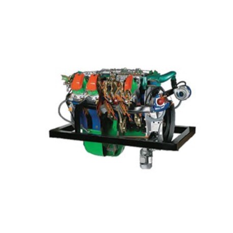 AE36084 8 V Cylinders Turbo Diesel Engine for Truck IVECO Turbostar 190-38 cu. cm Cutaway Model