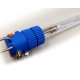 Plug&ProbeBlue Sonda com Peg Azul (Cristal de Quartzo / 1050 ° C)