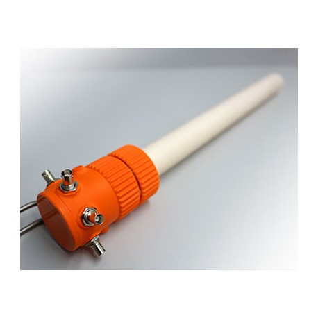 Plug&ProbeOranje Sonda com Peg Laranja (Alumina / 1400 ° C)