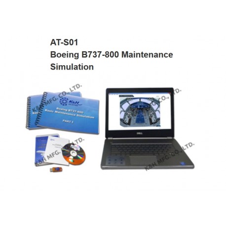 AT-S01 Software de Simulación de Mantenimiento Boeing B737-800