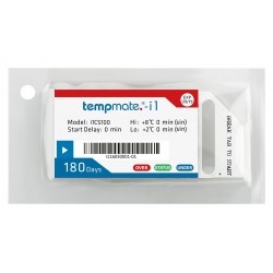 Tempmate.®-i1 Single-use temperature indicator compliant with EN12830 (40 unit pack)