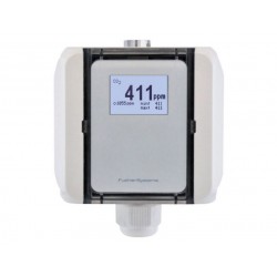 CO2-A/A Sensor de qualidade de ar CO2 com interruptor de gama de medição (com/sem visor)