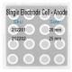 ASC-2.5 Celda de Botón de Electrolito - Compatible con Ánodo (25 mm)