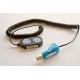 DS1402DX "Cable Blue Dot  DS1402D-DR8" + "1-Wire DS9490R" para iButton