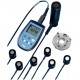 HD2302.0 Delta Ohm Luxmeter shown with optional accessories