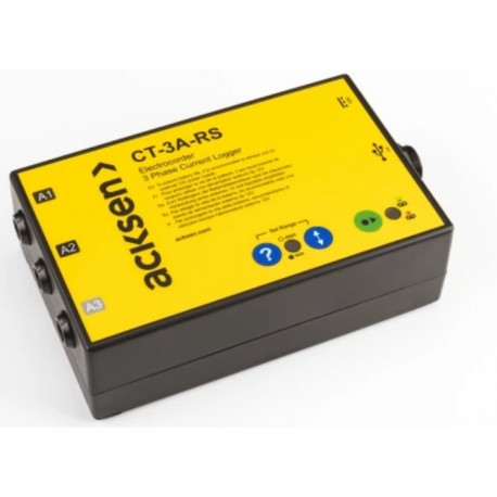 CT-3A-RS Electrocorder Three Phase Current Logger for Industry and Light Commercial