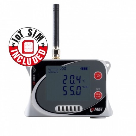IoT-Datalogger - Registrador inalámbrico con módem GSM incorporado y tarjeta SIM